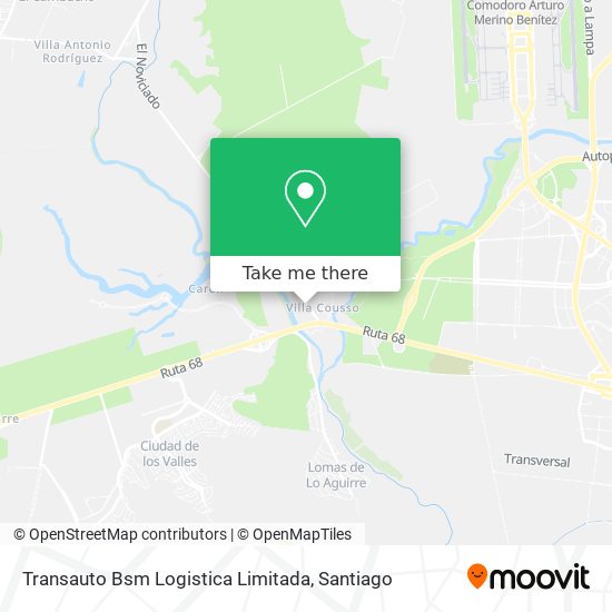 Transauto Bsm Logistica Limitada map