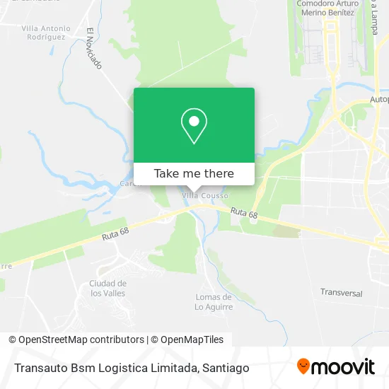 Transauto Bsm Logistica Limitada map