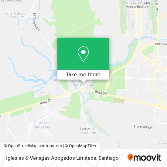 Iglesias & Venegas Abogados Limitada map