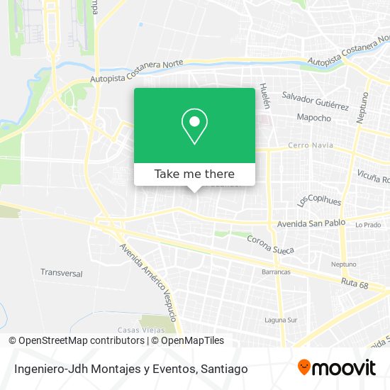 Ingeniero-Jdh Montajes y Eventos map