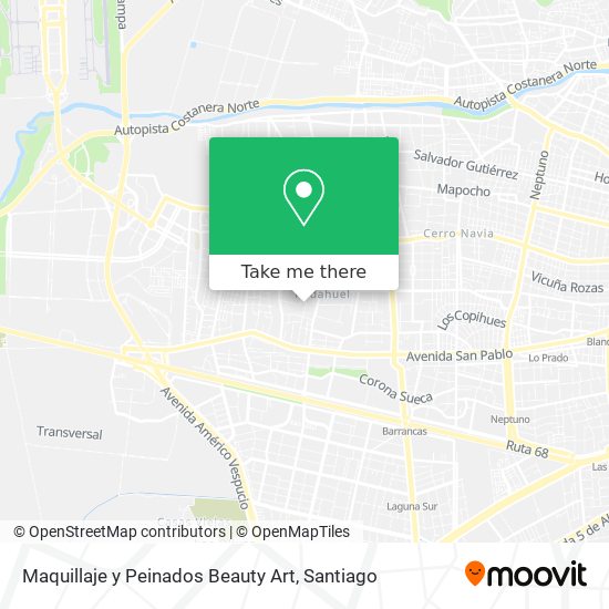 Maquillaje y Peinados Beauty Art map