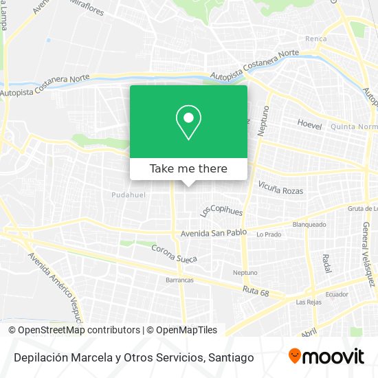 Depilación Marcela y Otros Servicios map