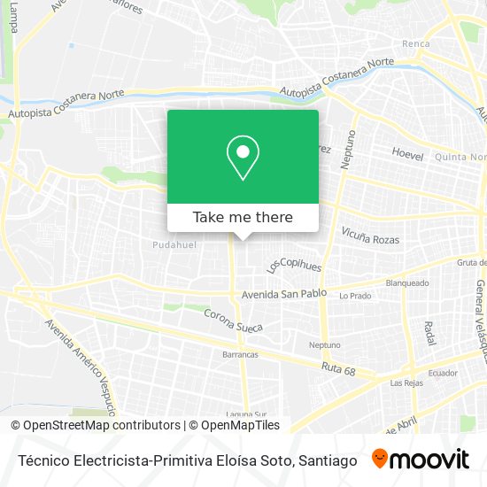 Mapa de Técnico Electricista-Primitiva Eloísa Soto