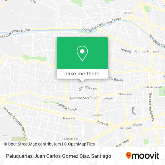Peluquerias-Juan Carlos Gomez Diaz map
