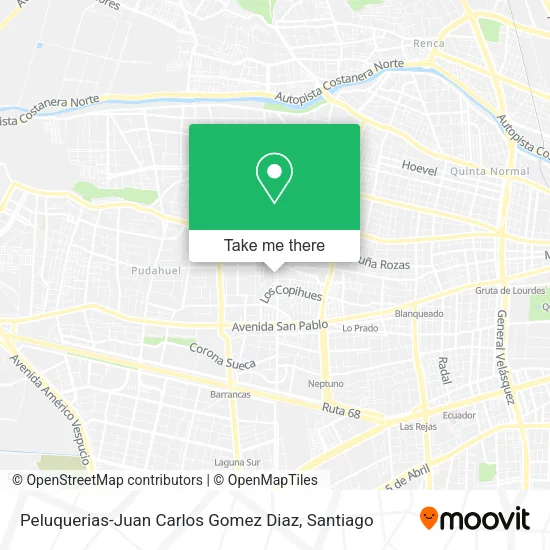 Peluquerias-Juan Carlos Gomez Diaz map