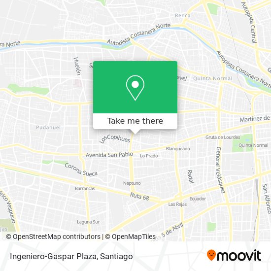 Ingeniero-Gaspar Plaza map