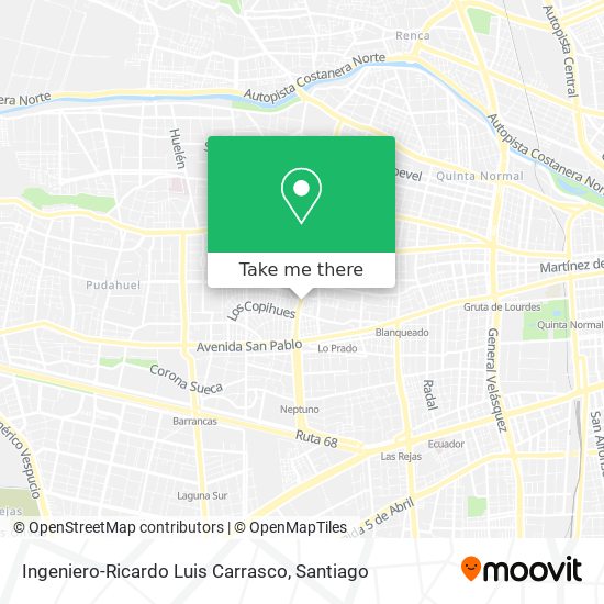 Ingeniero-Ricardo Luis Carrasco map