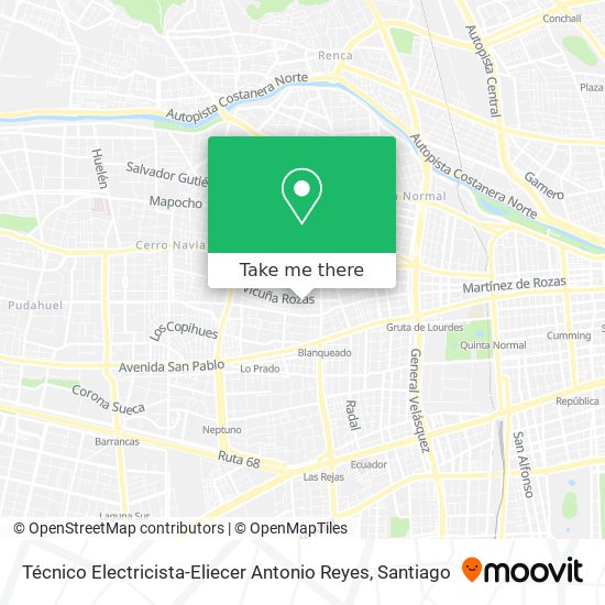 Mapa de Técnico Electricista-Eliecer Antonio Reyes