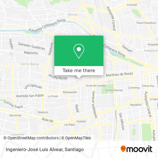 Mapa de Ingeniero-José Luis Alvear