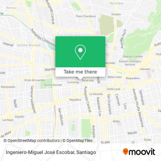 Ingeniero-Miguel José Escobar map