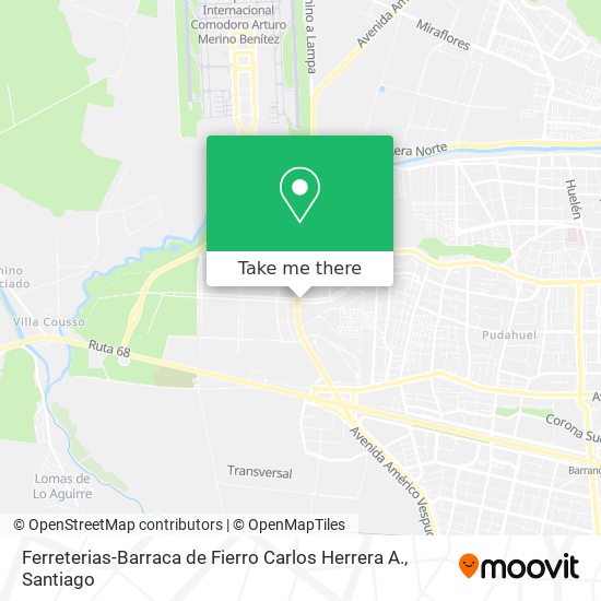 Ferreterias-Barraca de Fierro Carlos Herrera A. map