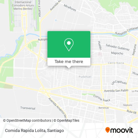 Mapa de Comida Rapida Lolita