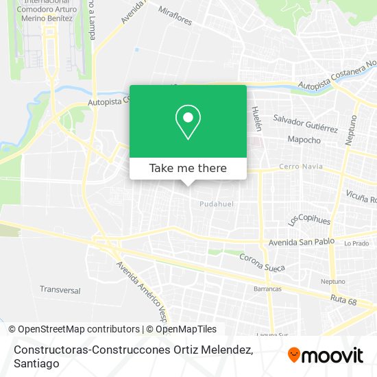 Constructoras-Construccones Ortiz Melendez map