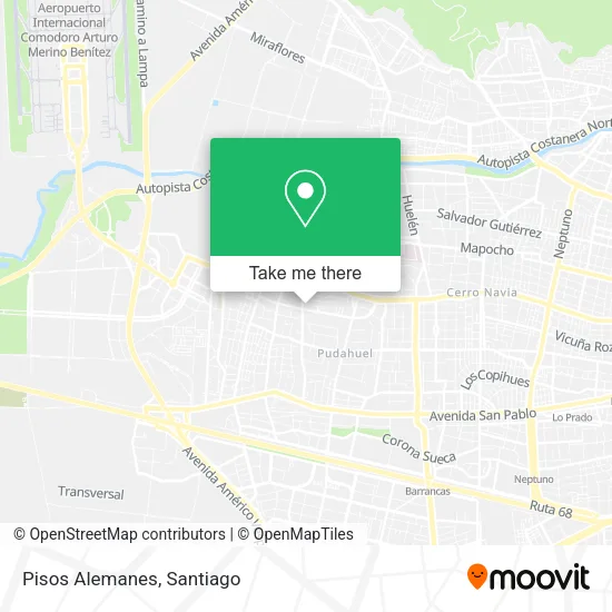 Pisos Alemanes map