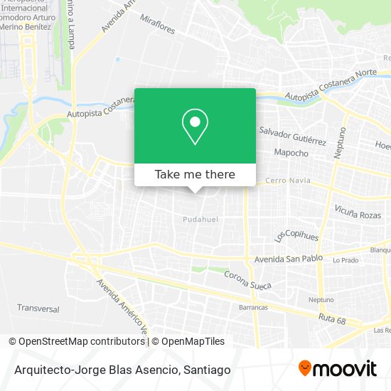 Mapa de Arquitecto-Jorge Blas Asencio