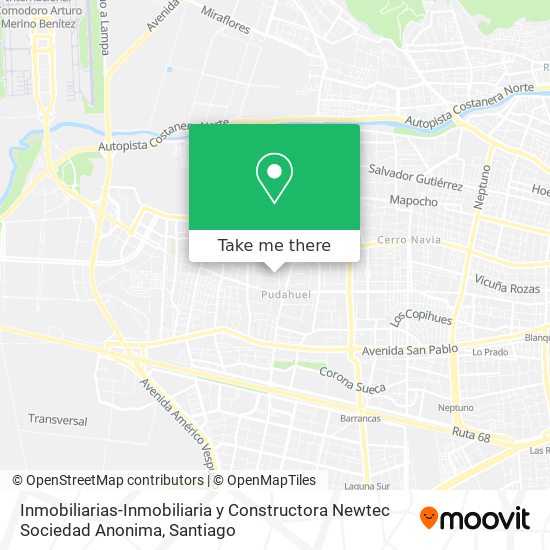 Inmobiliarias-Inmobiliaria y Constructora Newtec Sociedad Anonima map