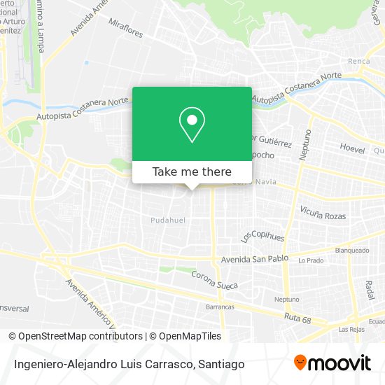 Ingeniero-Alejandro Luis Carrasco map