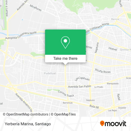 Yerbería Marina map