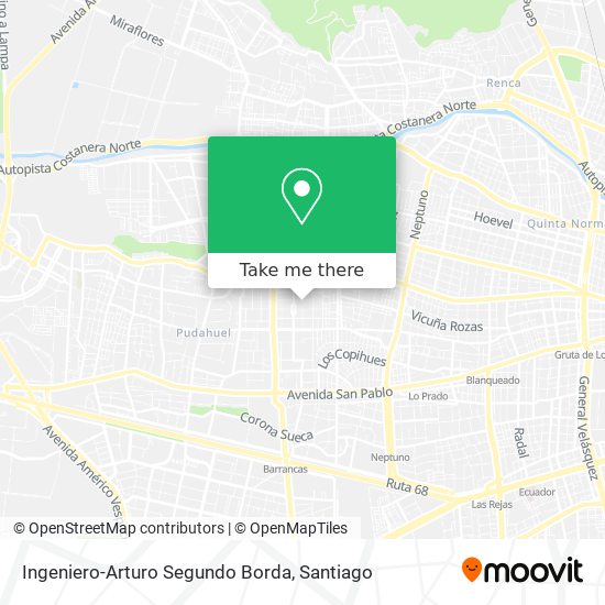 Ingeniero-Arturo Segundo Borda map