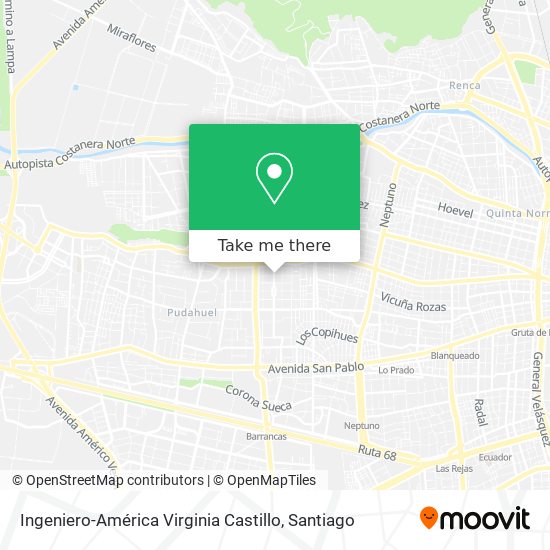 Mapa de Ingeniero-América Virginia Castillo