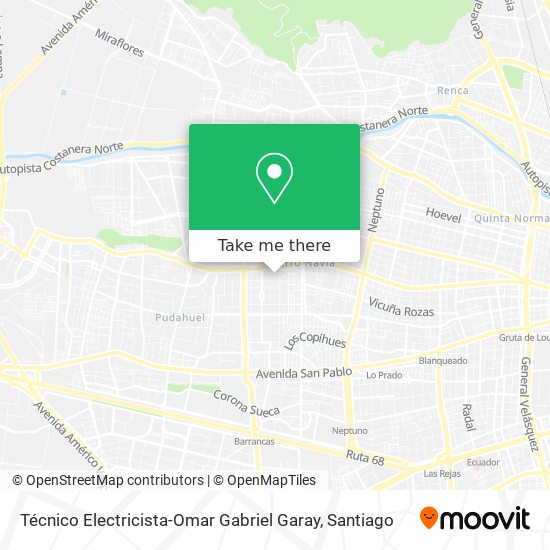 Técnico Electricista-Omar Gabriel Garay map