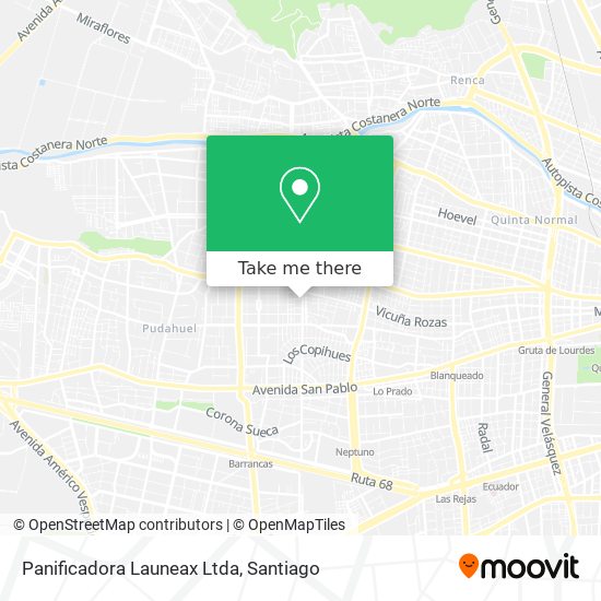 Panificadora Launeax Ltda map