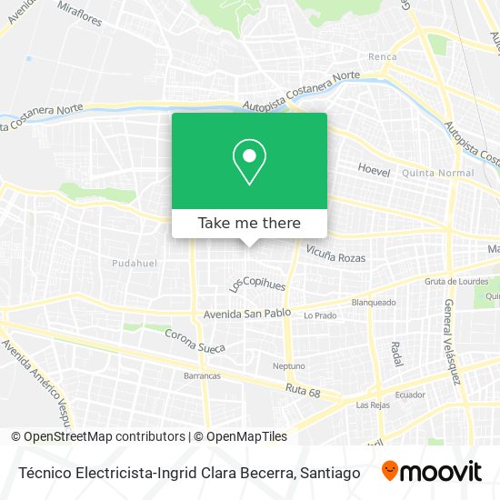 Técnico Electricista-Ingrid Clara Becerra map