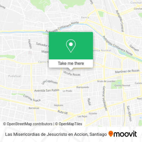 Las Misericordias de Jesucristo en Accion map