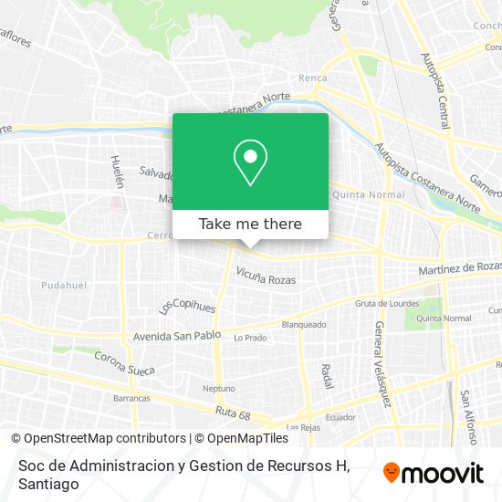 Soc de Administracion y Gestion de Recursos H map