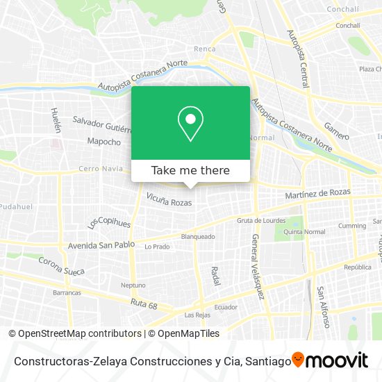 Constructoras-Zelaya Construcciones y Cia map