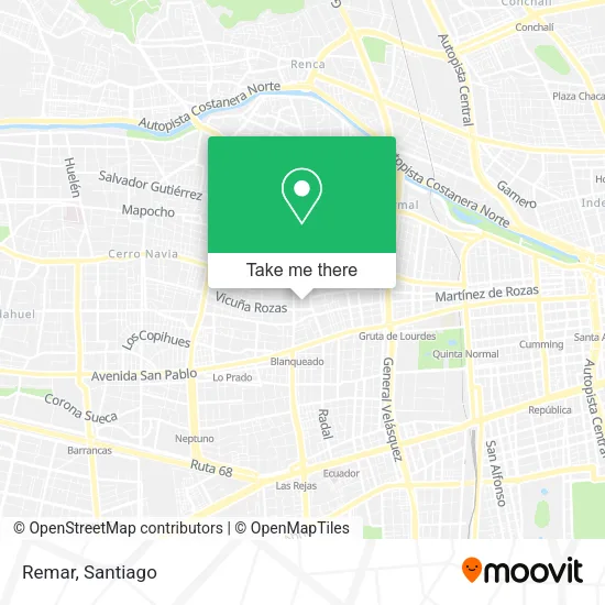 Remar map