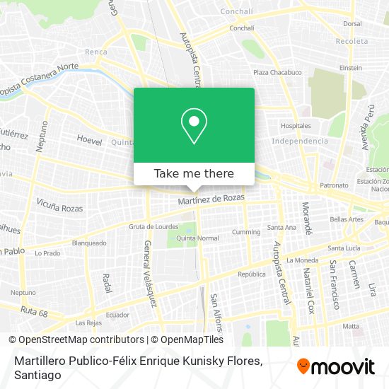 Martillero Publico-Félix Enrique Kunisky Flores map