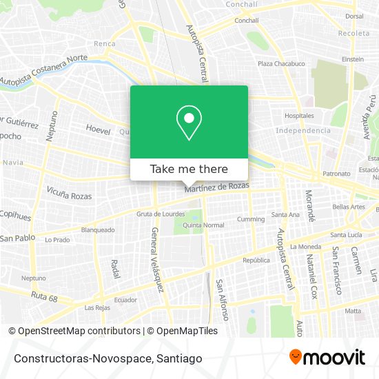 Constructoras-Novospace map
