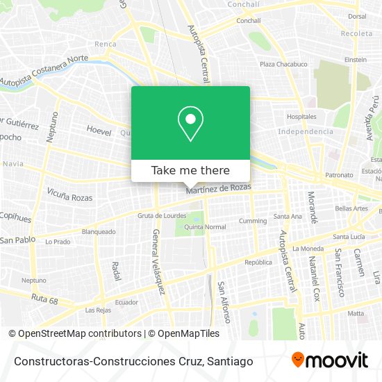 Constructoras-Construcciones Cruz map