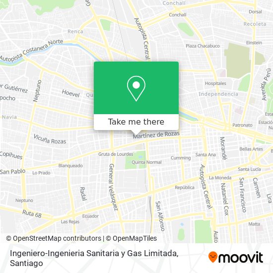 Ingeniero-Ingenieria Sanitaria y Gas Limitada map