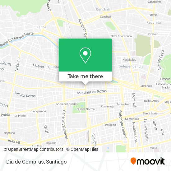 Dia de Compras map