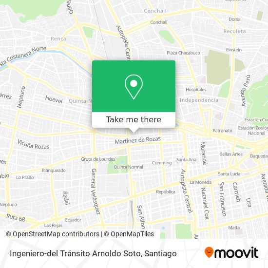 Ingeniero-del Tránsito Arnoldo Soto map