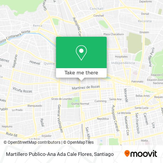 Mapa de Martillero Publico-Ana Ada Cale Flores