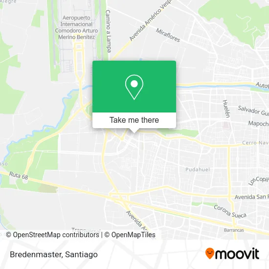 Mapa de Bredenmaster
