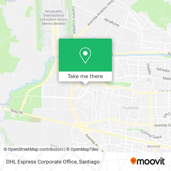 DHL Express Corporate Office map