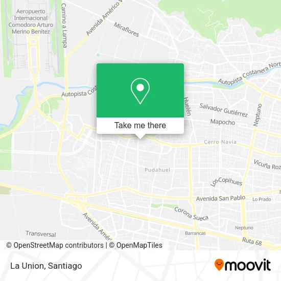 La Union map