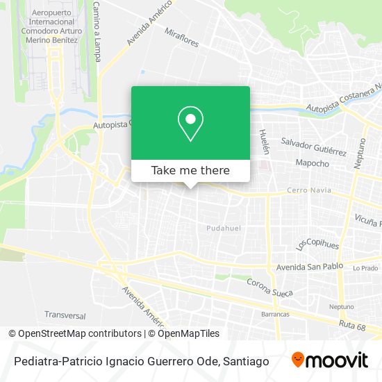 Pediatra-Patricio Ignacio Guerrero Ode map
