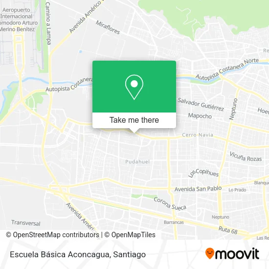 Escuela Básica Aconcagua map