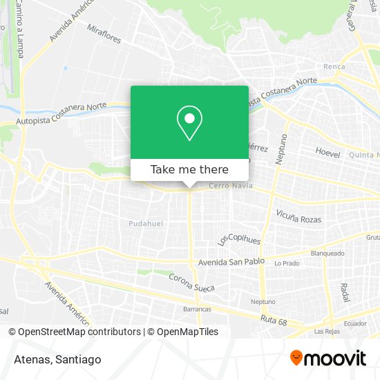 Atenas map