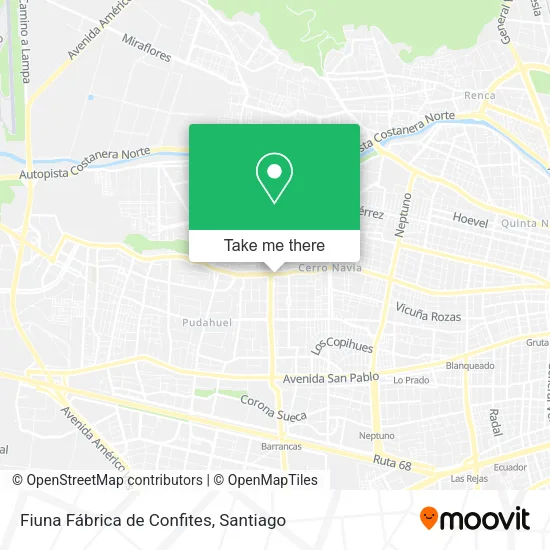 Fiuna Fábrica de Confites map