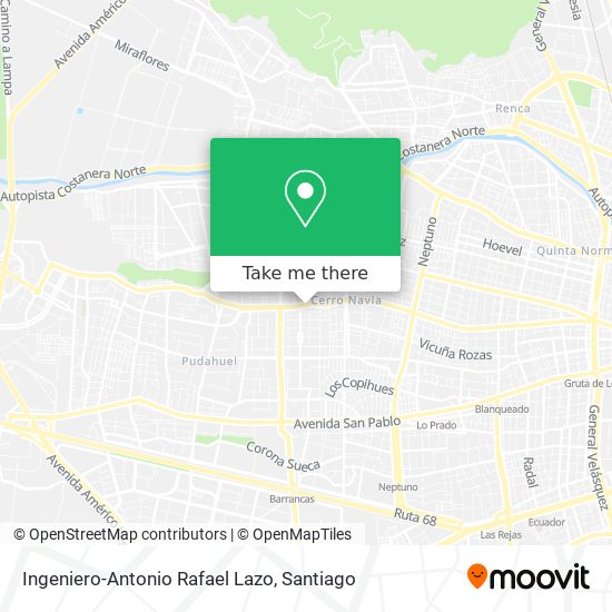 Ingeniero-Antonio Rafael Lazo map