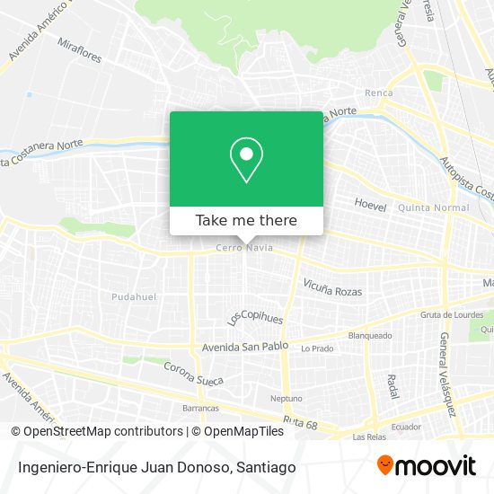 Ingeniero-Enrique Juan Donoso map