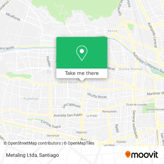 Metaling Ltda map