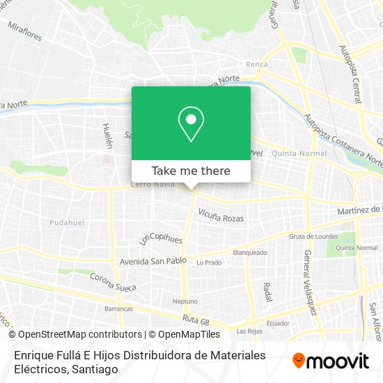 Mapa de Enrique Fullá E Hijos Distribuidora de Materiales Eléctricos