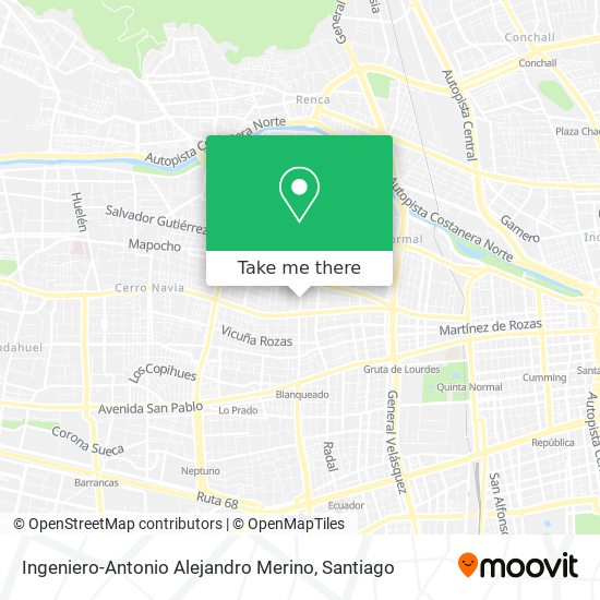 Mapa de Ingeniero-Antonio Alejandro Merino